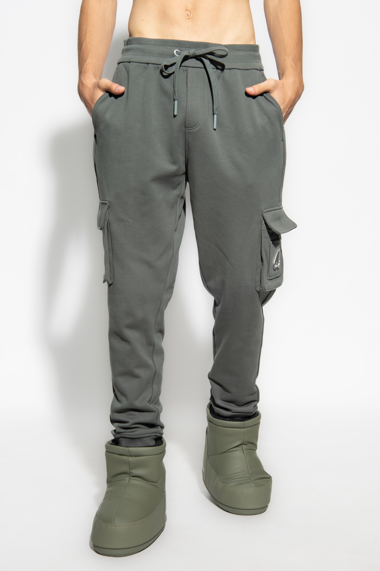 Moose Knuckles Cargo sweatpants | Men's Clothing | Vitkac